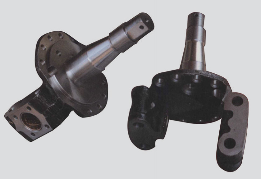 客车车桥转向节